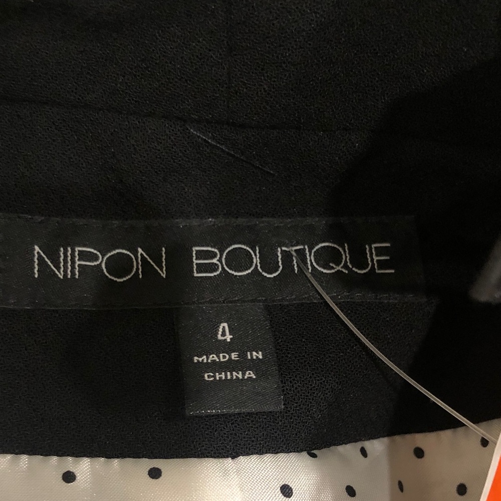 Nipon Boutique Black Women's Suit and Skirt Set - Picture 16 of 16